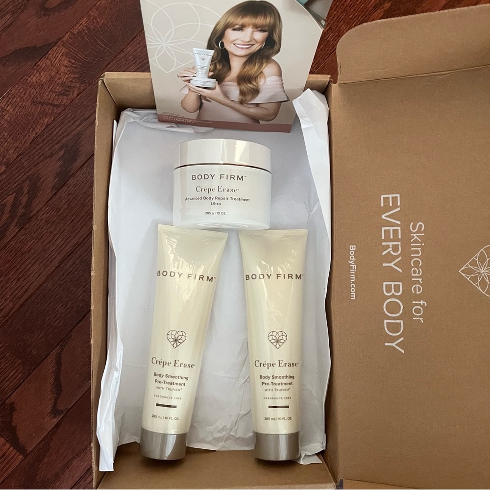 Crepe Erase Body Firm Skincare Set SEALED